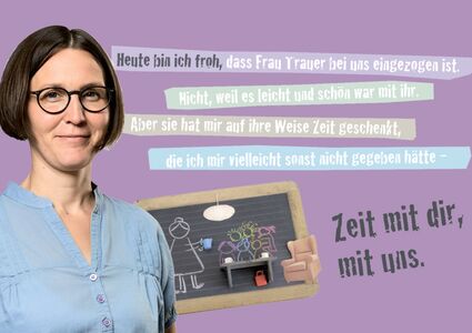 Lesung mit der Autorin Anke Keil aus ihrem Buch „Als Frau Trauer bei uns einzog“