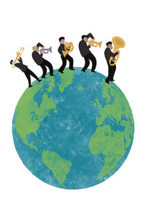 Eine Reise um die Welt Kinderkonzert mit Bright Brass
