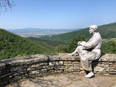 Der Franziskusweg von Florenz bis Greccio