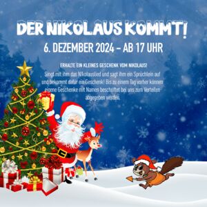 Nikolaus kommt ins LALO Center