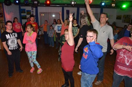 Integrative Disco in der ARCHE