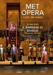 MET im Kino „Rossini: IL BARBIERE DI SIVIGLIA“ Oper am 31. Mai 2025 im Kino-Center