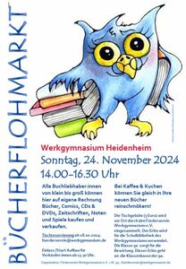 Bücherflohmarkt im Werkgymnasium